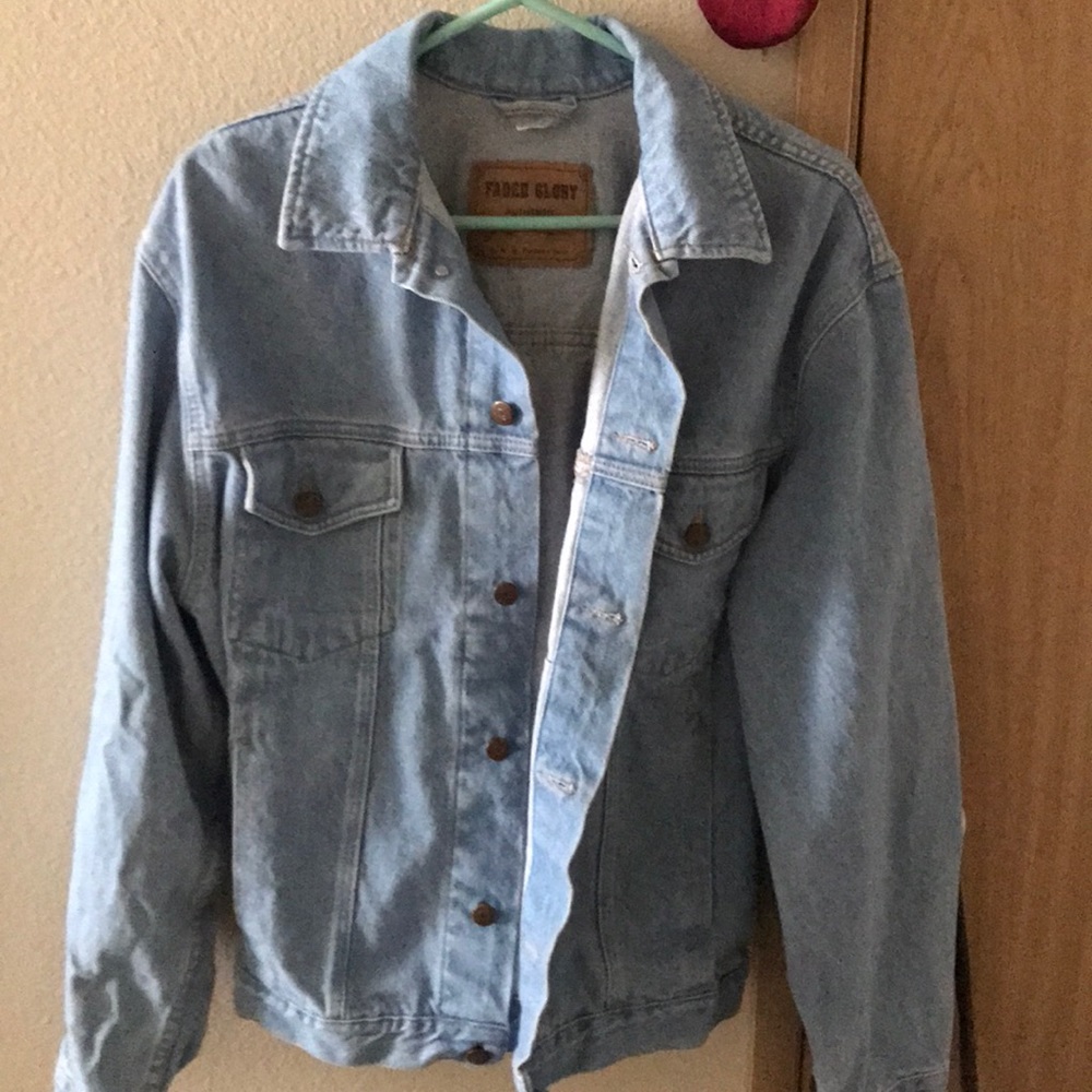 Vintage faded glory jean jacket